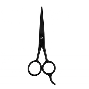 Tijeras de Peluquería Profesionales al por Mayor, Tijeras Japonesas para Cortar el Cabello, Color Negro - Product Image 1