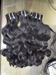 Extensiones de Cabello Humano Ondulado y Liso, Naturales, Ligeras, Ecológicas, en Paquete a Granel - Product Image 4