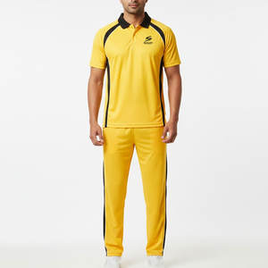Uniforme de cricket pour hommes de qualité supérieure avec coupe décontractée, doublure intérieure douce et tissu lisse, parfait pour les équipes professionnelles - Product Image 1