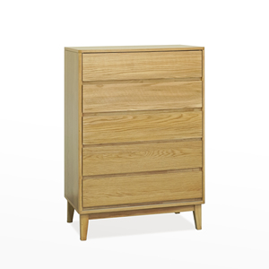Solid Wood Tall Boy with Modern Style for Wholesale Buyers Vietnam-made OEM/ODM - Product Image 1
