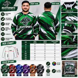 REXFIT SPORTS - Camiseta de Paintball Personalizada por Sublimación, Uniforme de Equipo OEM, Fabricante de Pakistán, Logotipo Personalizado al por Mayor, Ropa Deportiva Transpirable - Product Image 5