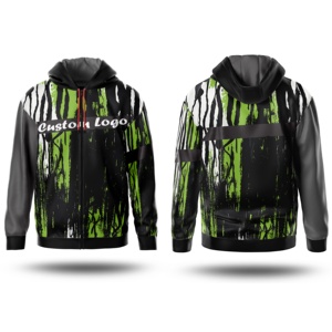 Sudadera con Capucha de Invierno Personalizada con Impresión Digital, 100% Algodón, Ecológica, Resistente al Viento, para Hombre, Unisex, Diseño 3D, Gráficos Personalizados - Product Image 2