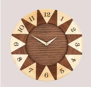 Handmade Wooden <b>Wall</b> <b>Clock</b> Premium Quality Elegant Office <b>Decorative</b> Timepiece from India - Product Image 5