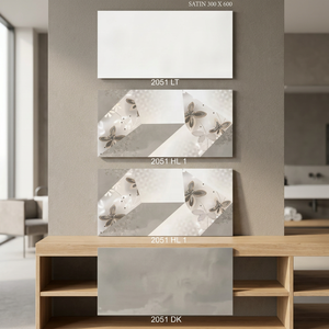300x600mm Digital Kajaria Ceramic <b>Wall</b> Tiles 12x24 Glazed Glossy White Body for Bathroom Cladding at Indian Factory Price - Product Image 5