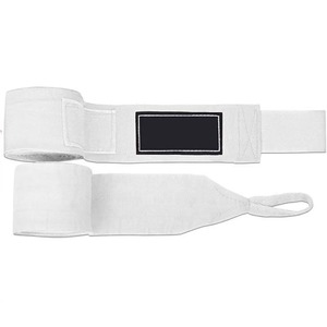 Bandes de boxe personnalisées OEM ODM 100% coton, bandes de poignet pour la gym, ultra protectrices, pour MMA, Muay Thai, Kickboxing - Product Image 1