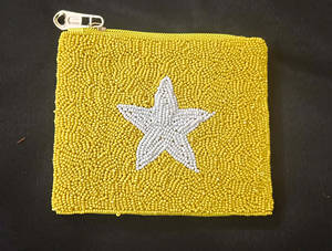 Monedero de Moda Hecho a Mano con Cierre, Bordado Multicolor y Cuentas, para Uso Diario, Bolsos y Estuches para Mujeres y Niñas, Marca Bright Star - Product Image 4