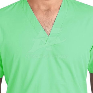 Opción confiable de ropa de trabajo para horarios apremiantes: uniforme médico para hombres que ofrece comodidad práctica. - Product Image 4