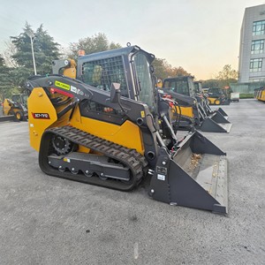 XC7 TV12 Mini Loader Crawler Type High <b>Load</b> Moment Diesel-Powered Construction Machinery - Product Image 2