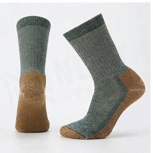 NORTH APPROACH Crew <b>Socks</b> Wool Nylon Thick Winter Hiking Moisture Wicking Adult Outdoor Sports <b>Socks</b> - Product Image 3