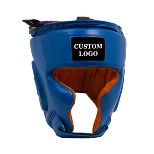 Boxing <b>Training</b> helmet Good Price Of Good Quality Leather Protective Gear Boxing Headgear <b>Head</b> Guard - Product Image 1