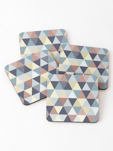1007 Kitchen Tableware Coasters for <b>Mats</b> Wood Coaster Enamel Printed <b>Mats</b> & Pads Made by Indian Artist of Making Coasters - Product Image 4