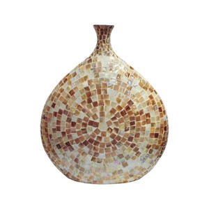 Eco Friendly Handmade Mother of Pearl <b>Decorative</b> <b>Vase</b> from Vietnam Factory - Product Image 3