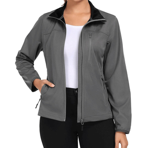 Chaqueta Softshell para Mujer, Material Ligero y Duradero, Transpirable, Ajuste Cómodo para Senderismo, Deportes al Aire Libre de Alta Calidad - Product Image 1