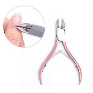 Stainless Steel Curved Cuticle Nippers with Wide Jaw Opening for Finger Pedicure & Manicure - Product Image 5