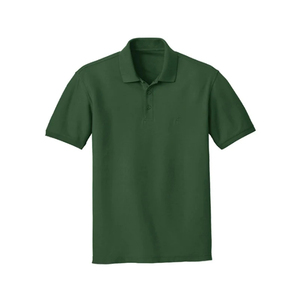 เสื้อกอล์ฟผู้ชายสีเขียวล้วน ยี่ห้อ Magnifico Merchants ขายดี พิมพ์ลายด้านหน้า แขนสั้น ทรงปกติ ระบายอากาศได้ดี แห้งเร็ว - Product Image 1