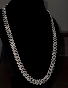 In USA Warehouse <b>Iced</b> <b>Out</b> Hip Hop Silver S925 10mm FL Moissanite Diamond GRA Certificate Miami Cuban <b>Chain</b> & Bracelet Man Style - Product Image 4
