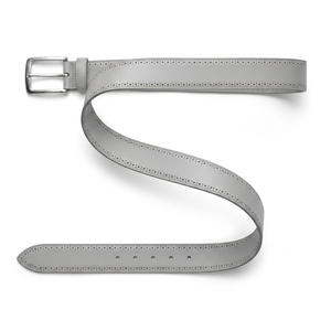 Mens Genuine Leather Steel Buckle Eco-Friendly Casual <b>Dress</b> <b>Belt</b> Adjustable Pin Buckle Classic Office Jeans Grey Premium Quality - Product Image 5
