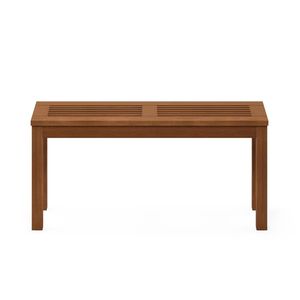 Panca da esterno in legno di Meranti rosso scuro malaysiano Tioman, resistente all'acqua, marrone - Product Image 3