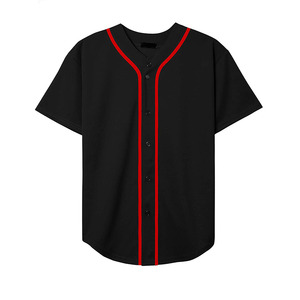 Maillot de baseball personnalisé en polyester pour hommes, style vintage, broderie en mesh, sublimation, équipe USA, vente en gros - Product Image 1
