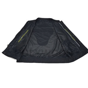 Chaleco de Cuero Negro para Motociclistas, Cierre de Botones, Estilo Occidental, Chaleco de Cuero Vacuno para Hombre, Chaleco para Motociclistas al Aire Libre - Product Image 4