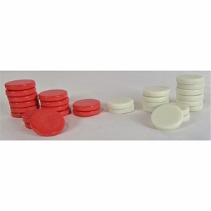Fichas de Resina Redondas Premium al por Mayor para Reemplazo de Piezas de Damas, Accesorios Personalizados para Juegos de Mesa, Proveedor de Fichas de Damas - Product Image 5