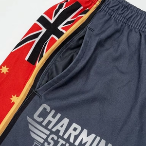 Pantalones Cortos de Baloncesto Retro Personalizados con Logotipo, Pantalones Cortos Deportivos de Malla para Hombre, Ropa Deportiva Urbana - Product Image 3