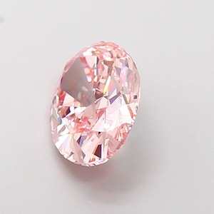 Diamant CVD rose vif fantaisie de 1,79 carat, de forme ovale modifiée, de luxe, cultivé en laboratoire, clarté VVS2, polissage excellent, diamant non monté - Product Image 2
