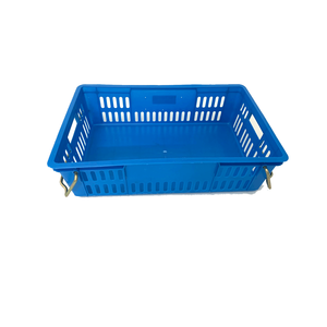 Petit panier de cueillette agricole ventilé en plastique PP avec couvercle en verre pour légumes et fruits - Product Image 4