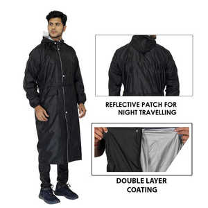 Veste de pluie pour homme grande taille avec logo personnalisé, imperméable, coupe-vent, respirante, simple couche, fine, poncho d'extérieur, motif imprimé XL - Product Image 4