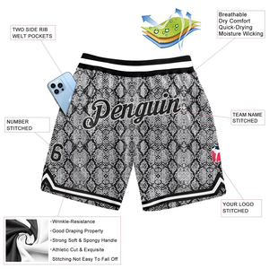 Print on Demand Men's Casual Sportswear Custom Solid Double Mesh Cropped Waterproof Quick Dry Workout Basketball Shorts - Product Image 2