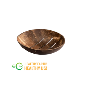 Nuevo Diseño de Porta Jabón de Cáscara de Coco - Ecológico con Acabado Cromado y Patrón Animal, Soporte de Jabón para Baño con 5 Años de Garantía, Montaje en Pared - Product Image 1