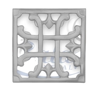 Piezas de Hierro Fundido Resistentes para Puertas de Jardín, Accesorio para Puerta de Jardín, Color Gris, Acabado Pulido Liso, Uso Residencial - Product Image 1