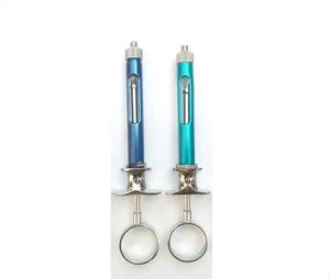 Jeringa Dental Manual Autoclavable, Reutilizable, Esterilizada, Recta, de Acero Inoxidable, para Cirugía Dental, Shuja Surgico - Product Image 3