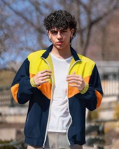Survêtement unisexe d'été avec poches zippées, sweat à capuche zippé intégral, ensemble 2 pièces respirant et à séchage rapide pour la course, le jogging, le sport et les loisirs - Product Image 2