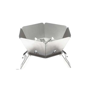 <strong>Portable</strong> <strong>Fire</strong> <strong>Pit</strong> Camping Brazier Folding Bonfire Stove Outdoor <strong>Fire</strong> Wood Stove Steel <strong>Fire</strong> <strong>Pit</strong> Burner Heater for BBQ - Product Image 3
