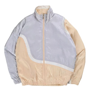 Veste coupe-vent personnalisée OEM 2025 Veste à fermeture éclair à 3 couches Veste de randonnée en plein air en polyester à manches longues coupe-vent pour hommes - Product Image 1