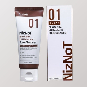 Limpiador facial coreano K-Beauty Needsnot 01 Black BHA pH Balance Pore Cleanser 100ml Hecho en Corea Cuidado de la piel unisex - Product Image 3
