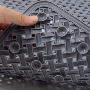 Ventas calientes Pvc antideslizante bañera antideslizante baño ducha Mat bañera Mat con ventosa - Product Image 4