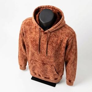 Sudaderas con Capucha de Secado Rápido y Lavado Ácido Más Vendidas para Hombre, Sudadera Holgada de Gran Tamaño 100% Algodón, Estilo Urbano - Product Image 3