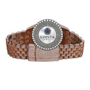 นาฬิกาเพชรโมอิสซาไนต์แบบเต็มหน้าปัด ดีไซน์คริสตัลเต็มเรือน สำหรับผู้ชาย ขายส่งในราคาที่ดีที่สุดสำหรับ LOISTA - Product Image 4