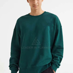 เสื้อสเวตเชิ้ตผู้ชายแบบสวมใส่สบาย ผลิตจากโพลีเอสเตอร์ ขายดี ทนทาน เสื้อผ้าผู้ชายแบบพื้นฐาน ทรงโอเวอร์ไซส์ - Product Image 2