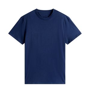 T-shirt en coton épais pour homme, personnalisable avec logo OEM, coupe ample, manches courtes, couleur unie, décontracté, pour la vente en gros - Product Image 1
