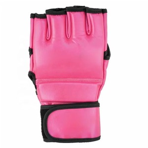 Meilleur Prix 2026 Gants MMA Homme Demi-Doigts en Cuir PU Fabriqués au Pakistan pour Arts Martiaux et Boxe - Product Image 2