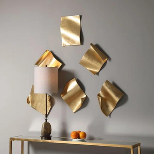 Stylish Handmade Metal Wall Art High Quality Hot Selling Modern Abstract Sculpture for Elegant Christmas Garlands & <b>Wreaths</b> - Product Image 2