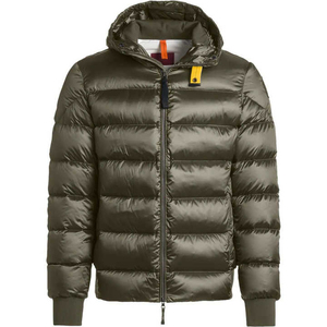 Men's Hooded Winter Puffer <b>Jacket</b> Stand Collar Zipper Closure <b>Waterproof</b> Polyester Filled Quilted Outerwear OEM Service Custom - Product Image 1