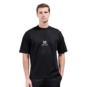 เสื้อยืดผู้ชายลำลอง ผ้าเมอร์เซอไรซ์ อินเตอร์ล็อค ทรงหลวม ใส่สบาย ผ้าฝ้ายนุ่ม แขนสั้น คอกลม คุณภาพพรีเมียม ขายส่งเสื้อผ้า - Product Image 1