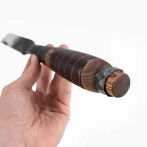 Multi Functional Slotted <b>Chisel</b> Semi-circular Steel Handmade Woodworking Carpenter's Tool Flat <b>Chisel</b> Set - Product Image 2