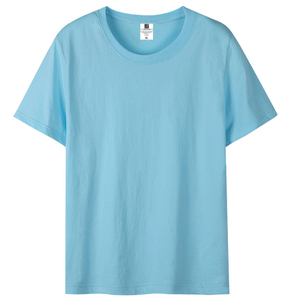T-shirts d'été en coton uni pour hommes, coupe ajustée, vente en gros, haute qualité, impression de logo personnalisé, grandes tailles, écologiques et respirants - Product Image 1