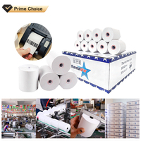 Zeilen 57*40 65G 57 12 57X25 57Mm X 55Mm 57X40Mm Coreless Pos Thermische Bon Papierrol 57*40Mm Voor Casher 57