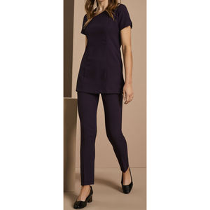 Vente en gros d'uniformes de salon de beauté personnalisés, tunique 2 pièces, uniforme d'esthéticienne, uniforme de salon de manucure, uniforme de spa pour femmes - Product Image 6